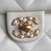 CHANEL Flap Bag With Top Handle(HIGH-END GRADE) - Image 5