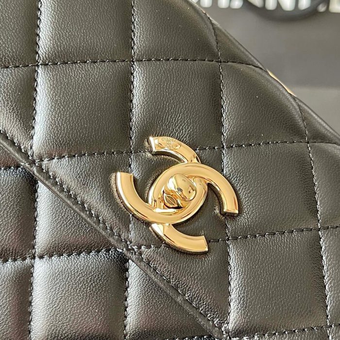 CHANEL Mini Flap Bag with Top Handle - Image 6