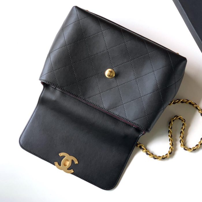 Chanel Large Flap Bag With Top Handle(HIGH-END GRADE) - Image 6