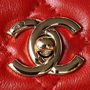 CHANEL Mini Flap Bag with Top Handle - Image 6