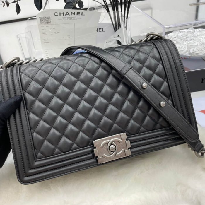 LARGE BOY CHANEL HANDBAG - Image 6