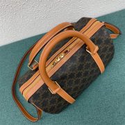 CELINE Large Boston IN Triomphe Canvas and calfskin - Image 6