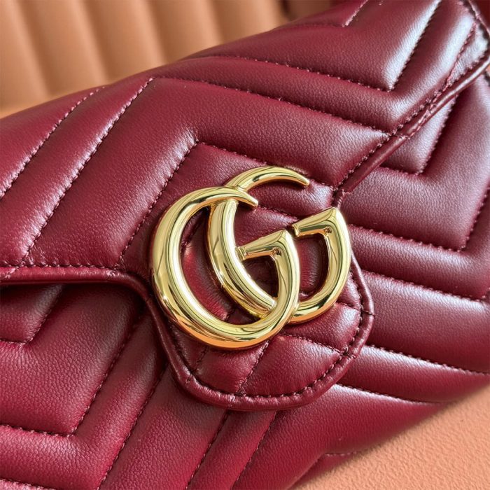GG Marmont wallet on chain - Image 6