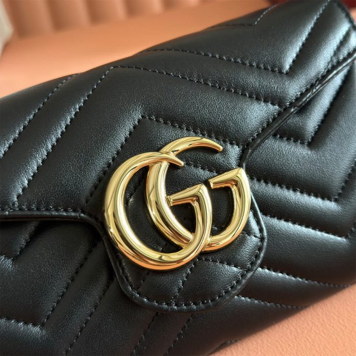 GG Marmont wallet on chain - Image 6