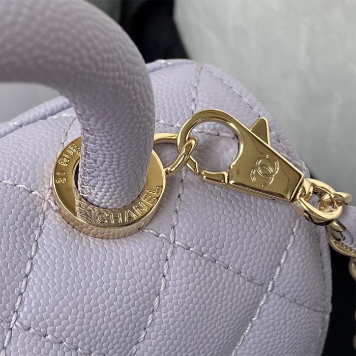 Chanel MINI COCO Handle Bag(HIGH-END GRADE) - Image 6