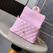 CHANEL Small Flap Bag with Top Handle(HIGH-END GRADE) - Image 6