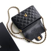 CHANEL Small Flap Bag with Top Handle(HIGH-END GRADE) - Image 6