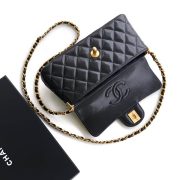 CHANEL Mini Flap Bag with Top Handle(HIGH-END GRADE) - Image 6