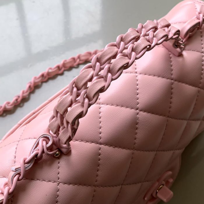 Chanel Mini Flap Bag with Top Handle(HIGH-END GRADE) - Image 6