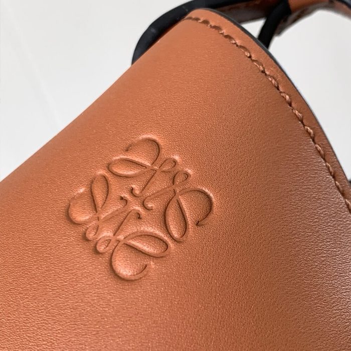 Loewe Small Gate bag in soft calfskin and jacquard - Image 6