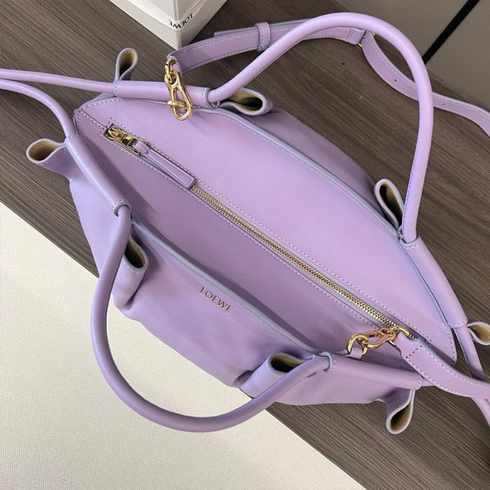 Loewe Small Paseo bag in shiny nappa calfskin(high-end grade) - Image 6
