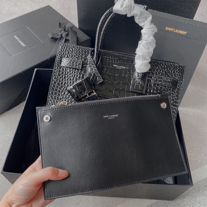 YSL SAC DE JOUR BABY IN CROCODILE-EMBOSSED - Image 6
