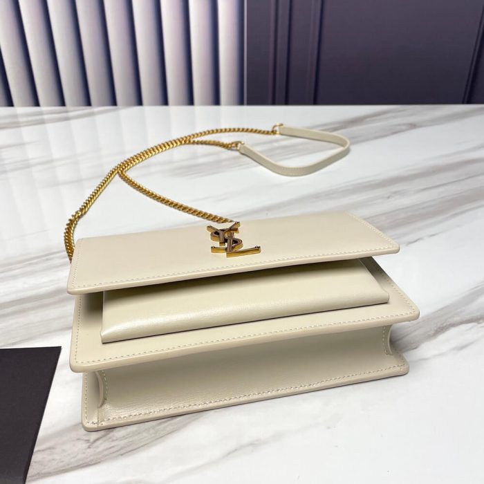 SUNSET CHAIN WALLET IN SMOOTH LEATHER - Image 6