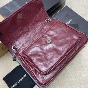 SAINT LAURENT NIKI MEDIUM IN CRINKLED VINTAGE LEATHER - Image 6
