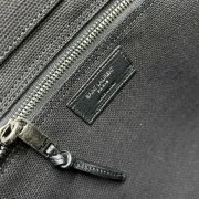 RIVE GAUCHE TOTE BAG IN LINEN AND LEATHER - Image 7