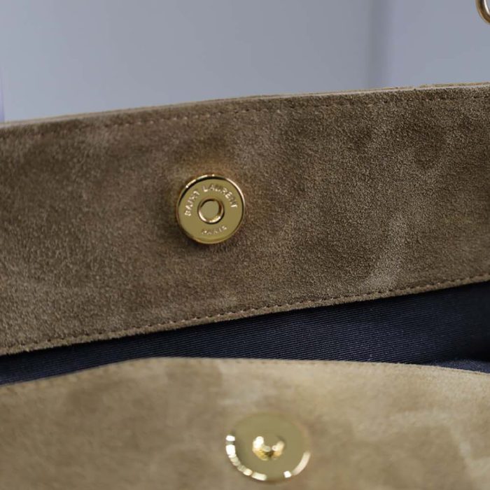YSL  JAMIE shopping bag in suede - Image 7