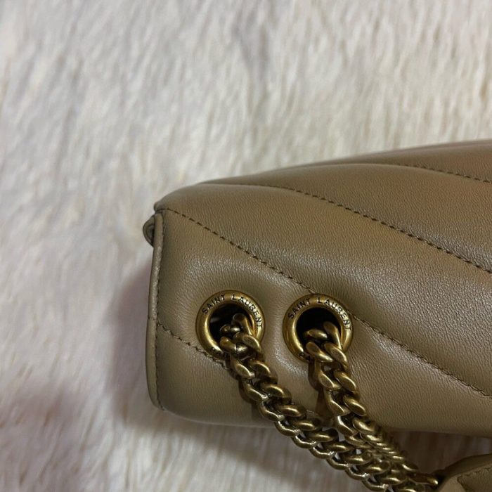 YSL  LOULOU small in MATELASS?? lambskin - Image 7