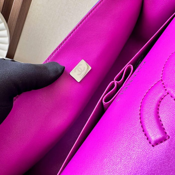 CHANEL CLASSIC FLAP HANDBAG(High-End Grade) - Image 7