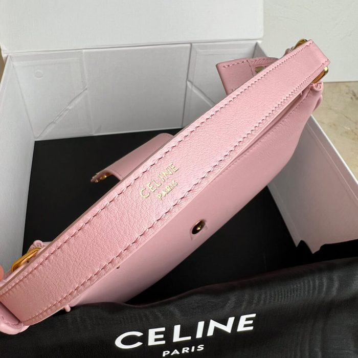 CELINE Medium Ava Strap Bag in smooth Calfskin(HIGH-END GRADE) - Image 7