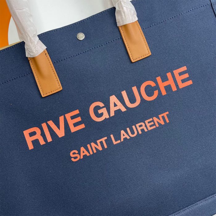 RIVE GAUCHE LARGE TOTE BAG IN CANVAS - Image 7