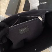 RIVE GAUCHE NORTH/SOUTH TOTE BAG IN PRINTED CANVAS AND LEATHER - Image 7