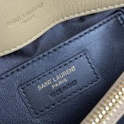 COLLEGE MEDIUM CHAIN BAG IN QUILTED LEATHER - Image 7