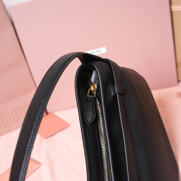 MIUMIU Regular Aventure nappa leather bag(HIGH-END GRADE) - Image 7