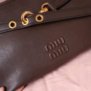 MIUMIU Regular Aventure nappa leather bag(HIGH-END GRADE) - Image 7