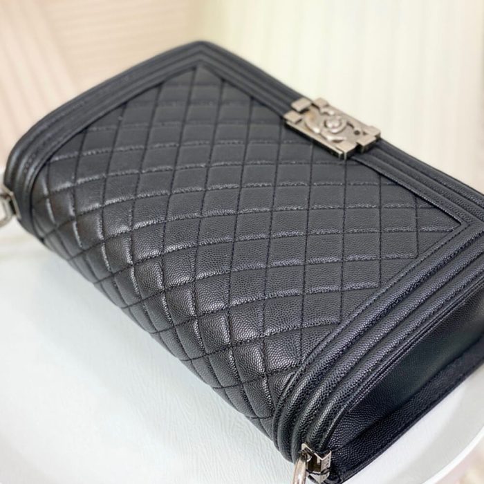 LARGE BOY CHANEL HANDBAG(HIGH-END GRADE) - Image 7