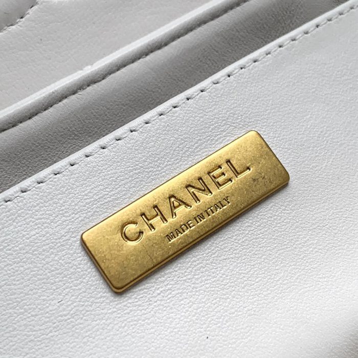 CHANEL Small Flap Bag with Top Handle(HIGH-END GRADE) - Image 7