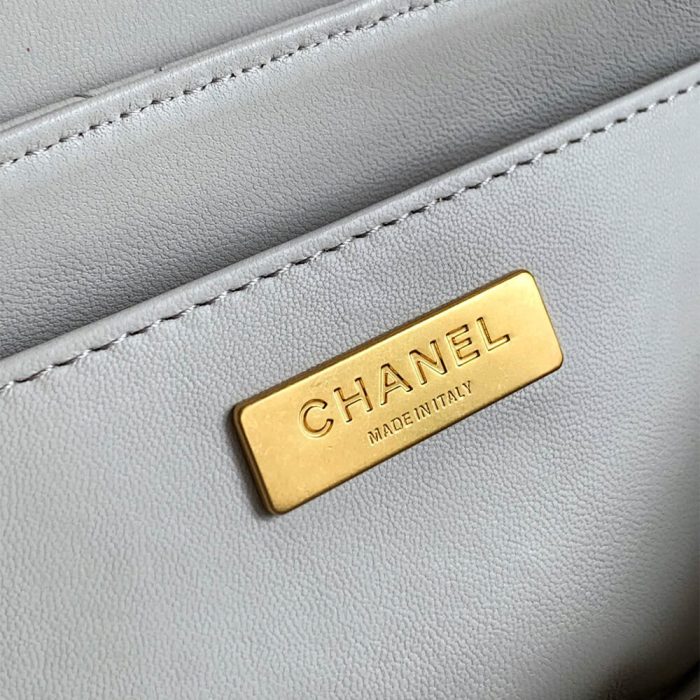 CHANEL Small Flap Bag with Top Handle(HIGH-END GRADE) - Image 7