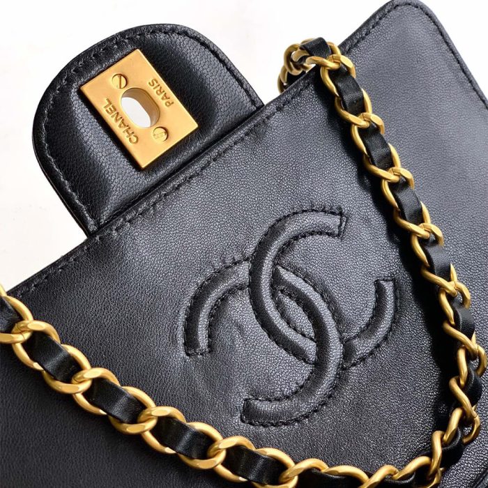 CHANEL Small Flap Bag with Top Handle(HIGH-END GRADE) - Image 7