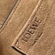 Loewe Small Gate bag in soft calfskin and jacquard - Image 7