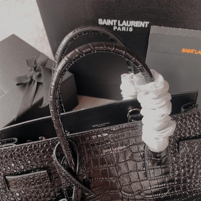 YSL SAC DE JOUR BABY IN CROCODILE-EMBOSSED - Image 7
