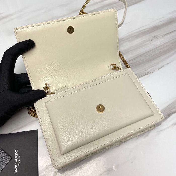 SUNSET CHAIN WALLET IN SMOOTH LEATHER - Image 7