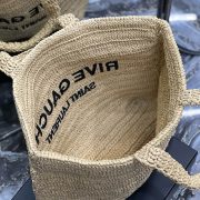 YSL RIVE GAUCHE TOTE IN RAFFIA(HIGH-END GRADE) - Image 8
