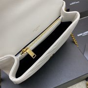 COLLEGE MEDIUM CHAIN BAG IN QUILTED LEATHER - Image 8
