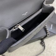 COLLEGE MEDIUM CHAIN BAG IN QUILTED LEATHER - Image 8