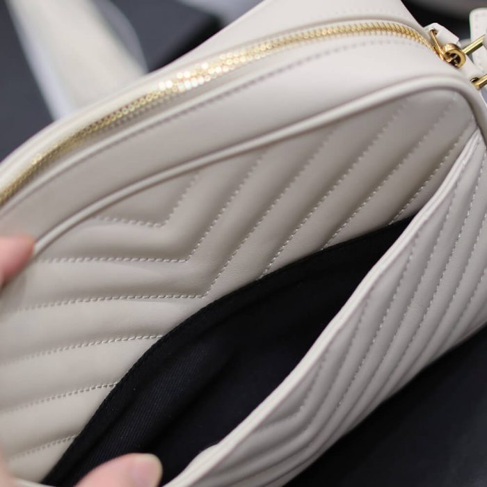 LOU CAMERA BAG IN QUILTED LEATHER - Image 8