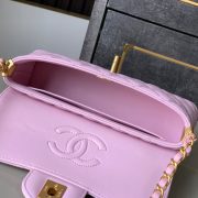 CHANEL Mini Flap Bag with Top Handle(HIGH-END GRADE) - Image 8