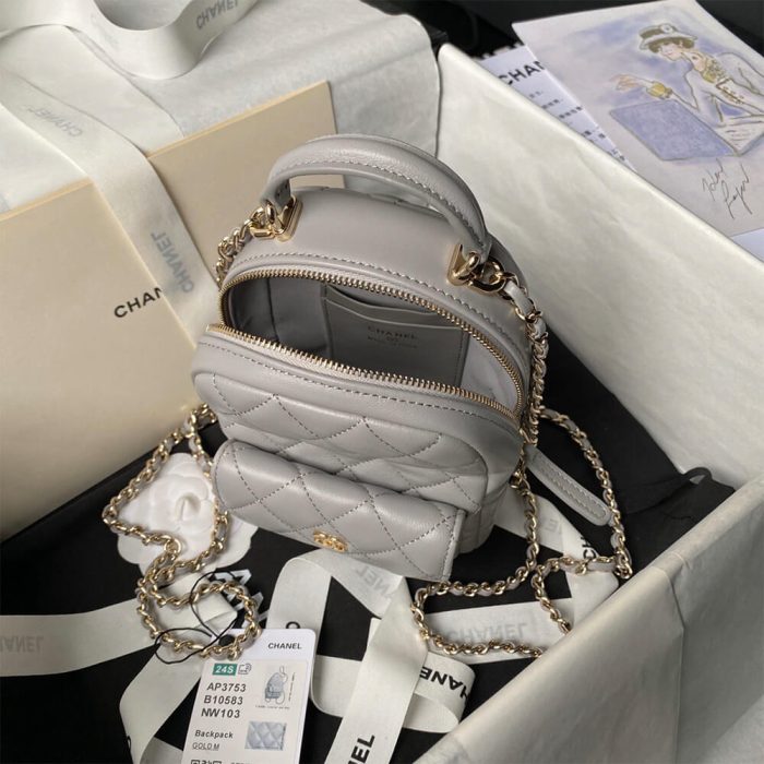 CHANEL Classic Mini Backpack(HIGH-END GRADE) - Image 8