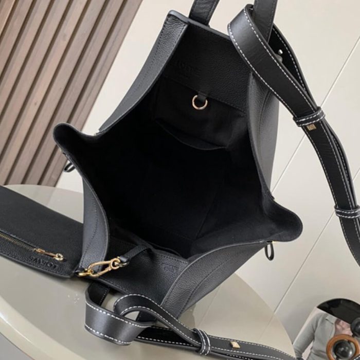 LOEWE Small Hammock bag in soft grained calfskin - Image 8