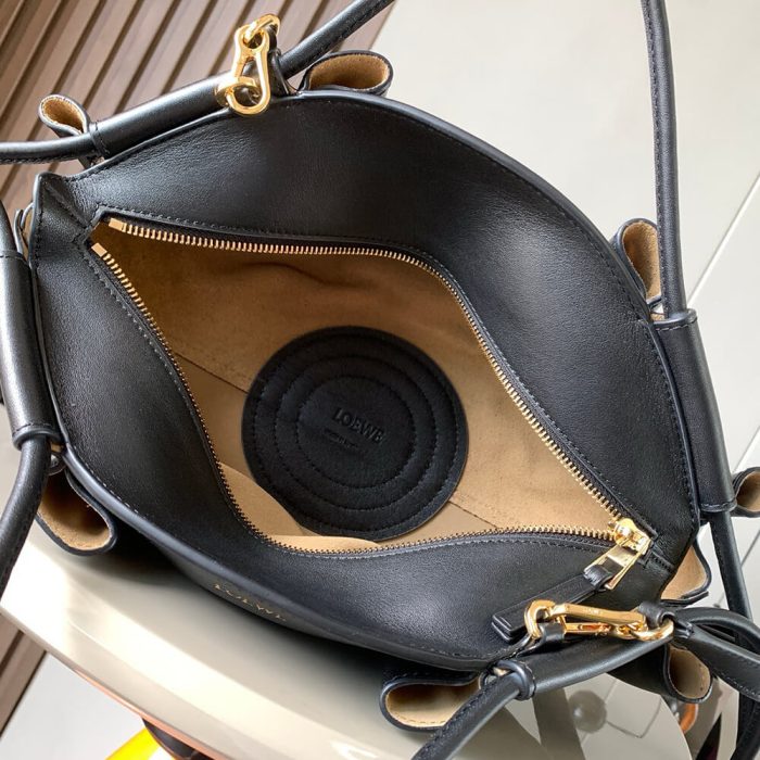 Loewe Small Paseo bag in shiny nappa calfskin(high-end grade) - Image 8