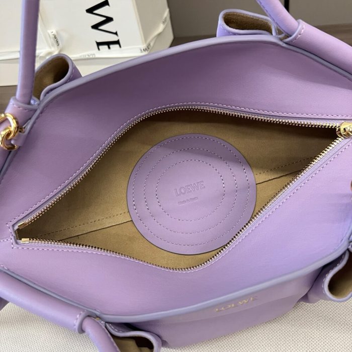 Loewe Small Paseo bag in shiny nappa calfskin(high-end grade) - Image 8