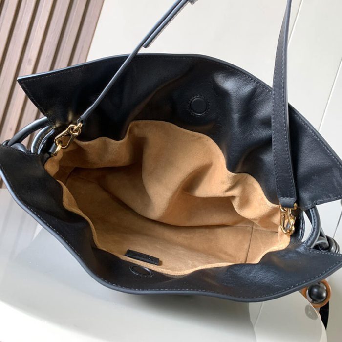 LOEWE Medium Flamenco clutch in nappa calfskin(HIGH-END GRADE) - Image 8