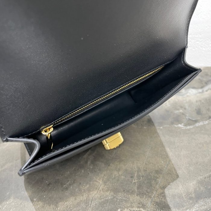 CELINE TEEN CELINE JOSEPHINE CALFSKIN BAG(high-end grade) - Image 8