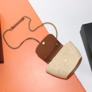 YSL mini Manon in raffia(HIGH-END GRADE) - Image 8