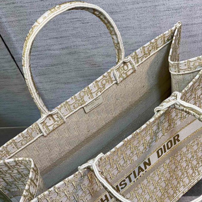 Large Dior Book Tote - Image 8