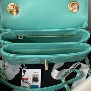 CHANEL Mini Flap Bag with Top Handle - Image 8