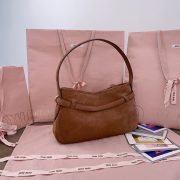 MIUMIU Regular Aventure suede bag(HIGH-END GRADE) - Image 4